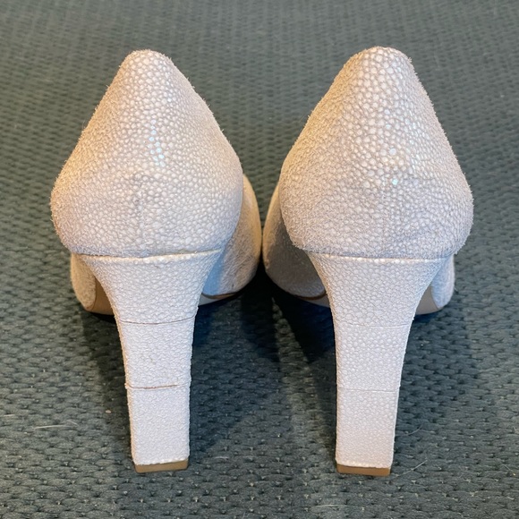 Aldo Rise x Preen by Thornton Bregazzu Pravda Leather Suede Pump 7.5 38 - Picture 3 of 12